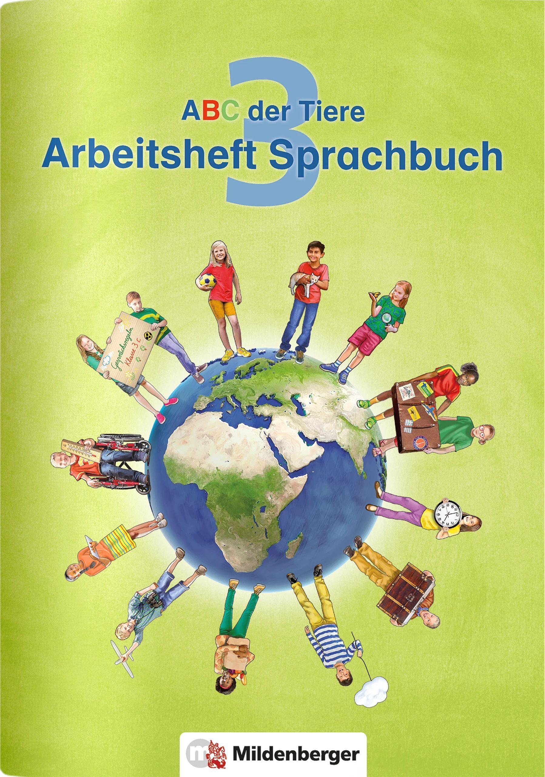 Vorderes Coverbild ABC der Tiere 3 - Arbeitsheft Sprachbuch. Neubearbeitung
