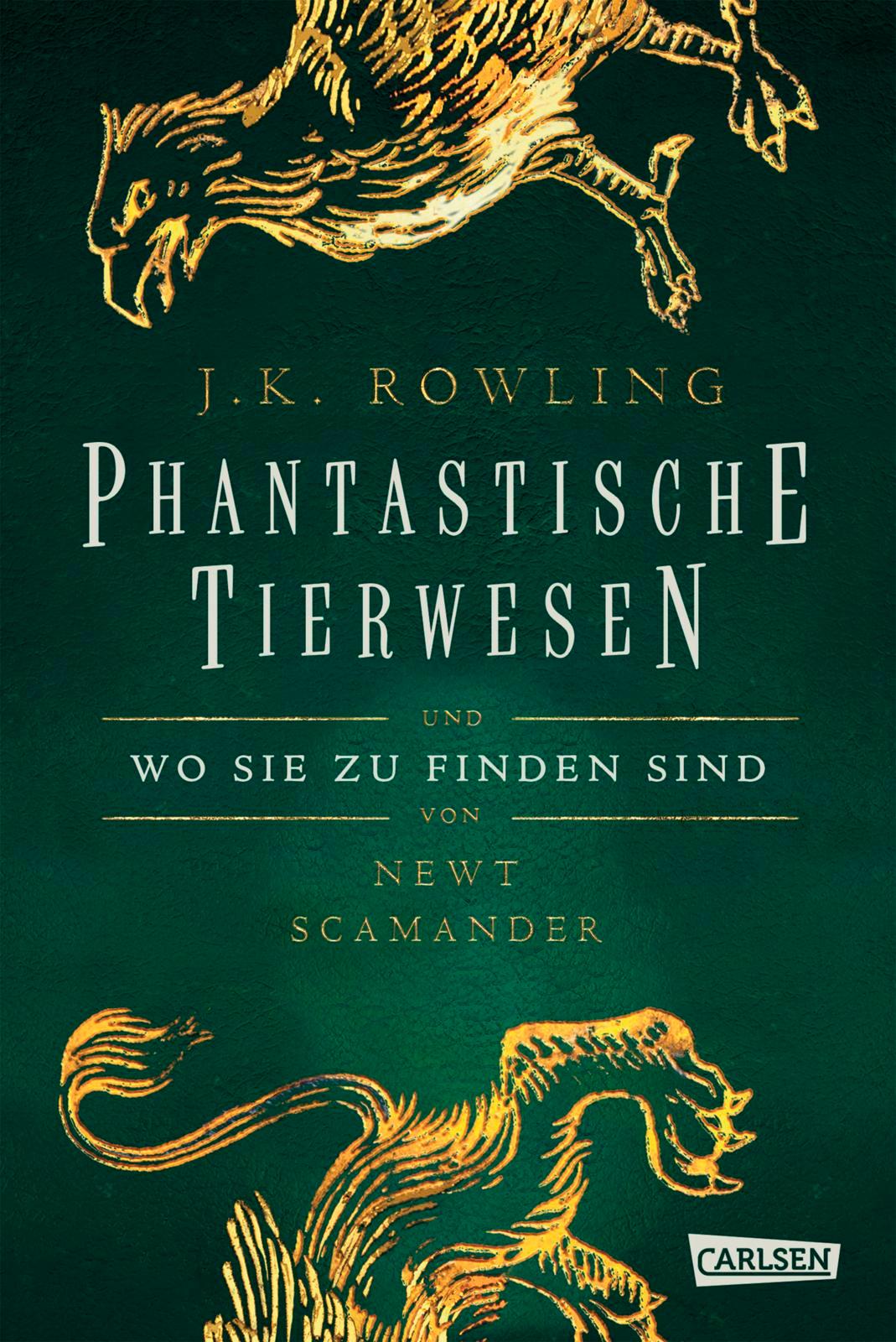 Vorderes Coverbild Hogwarts-Schulbücher: Phantastische Tierwesen und wo sie zu finden sind