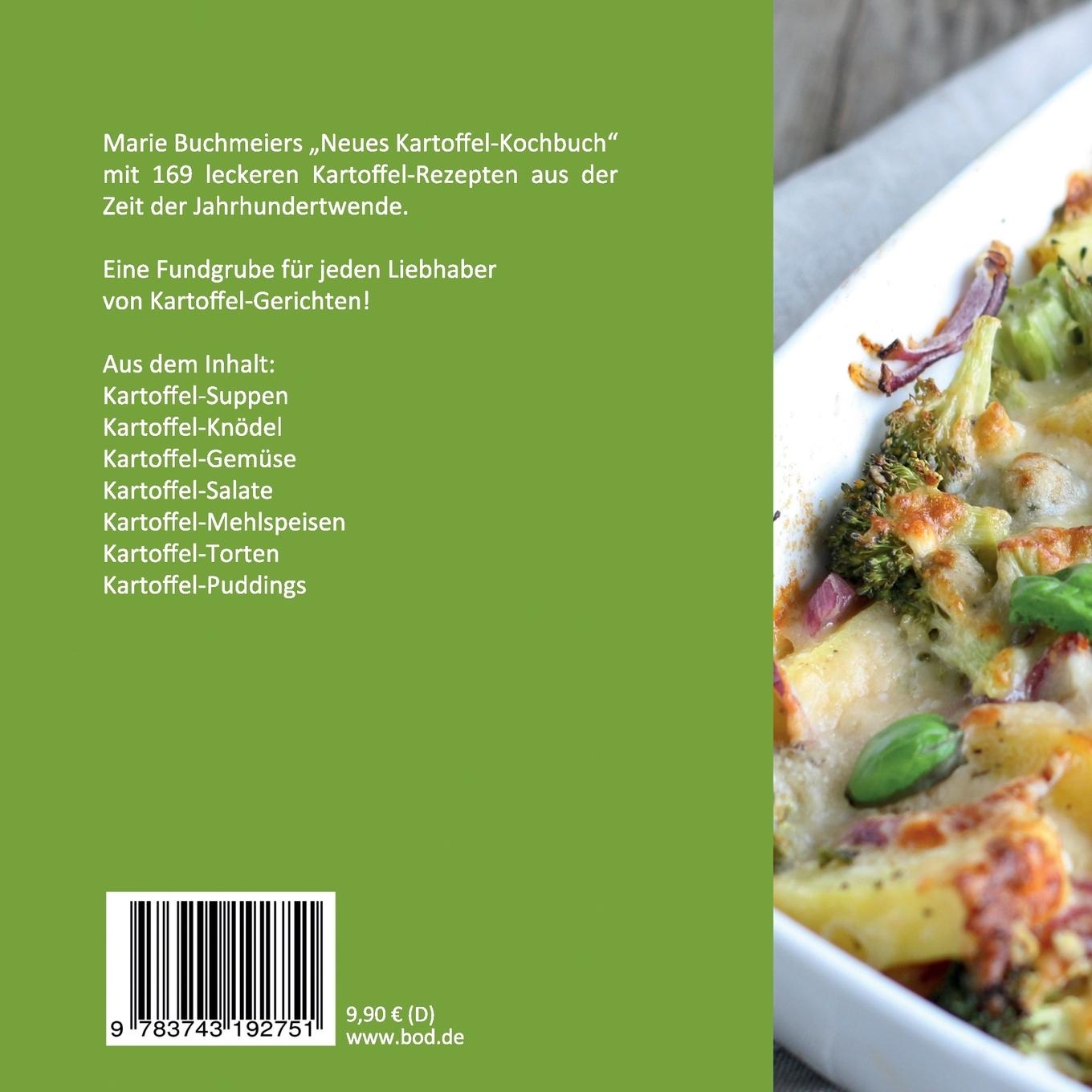 Rückseitencover Neues Kartoffel-Kochbuch