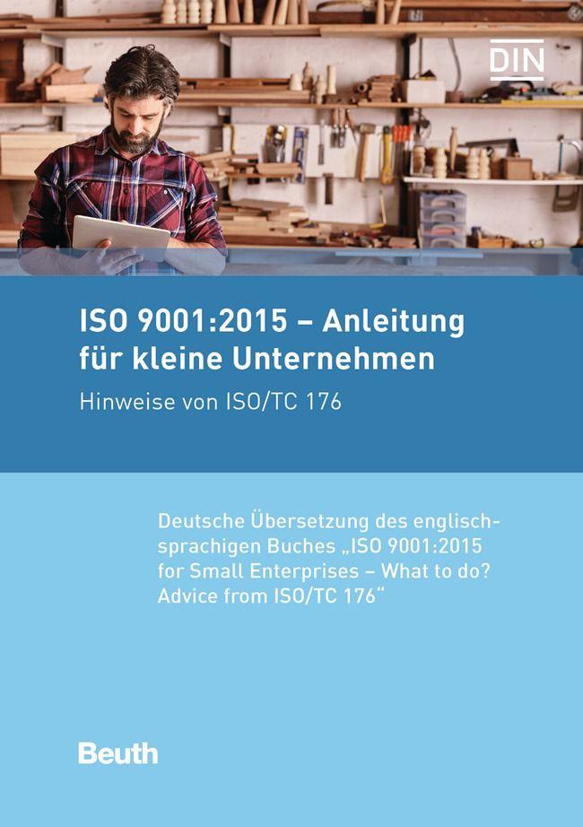 Vorderes Coverbild ISO 9001:2015 - Anleitung für kleine Unternehmen