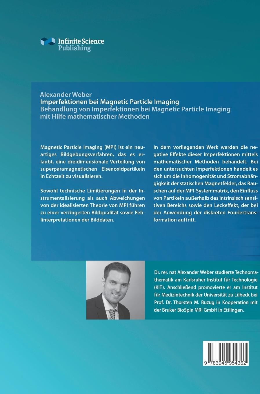 Rückseitencover Imperfektionen bei  Magnetic Particle Imaging