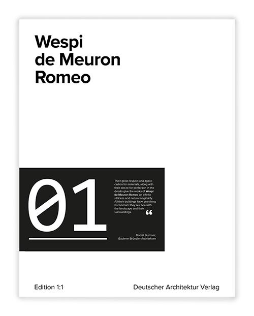 Vorderes Coverbild Wespi de Meuron Romeo