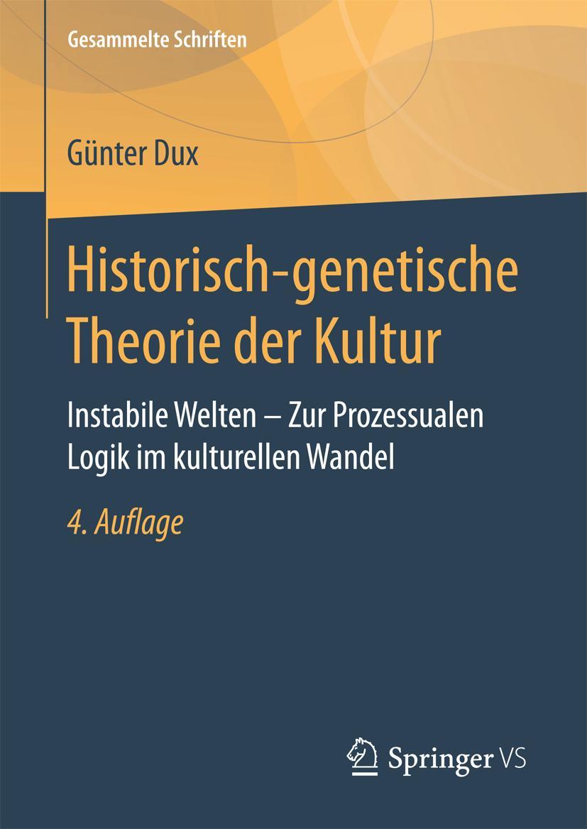 Vorderes Coverbild Historisch-genetische Theorie der Kultur