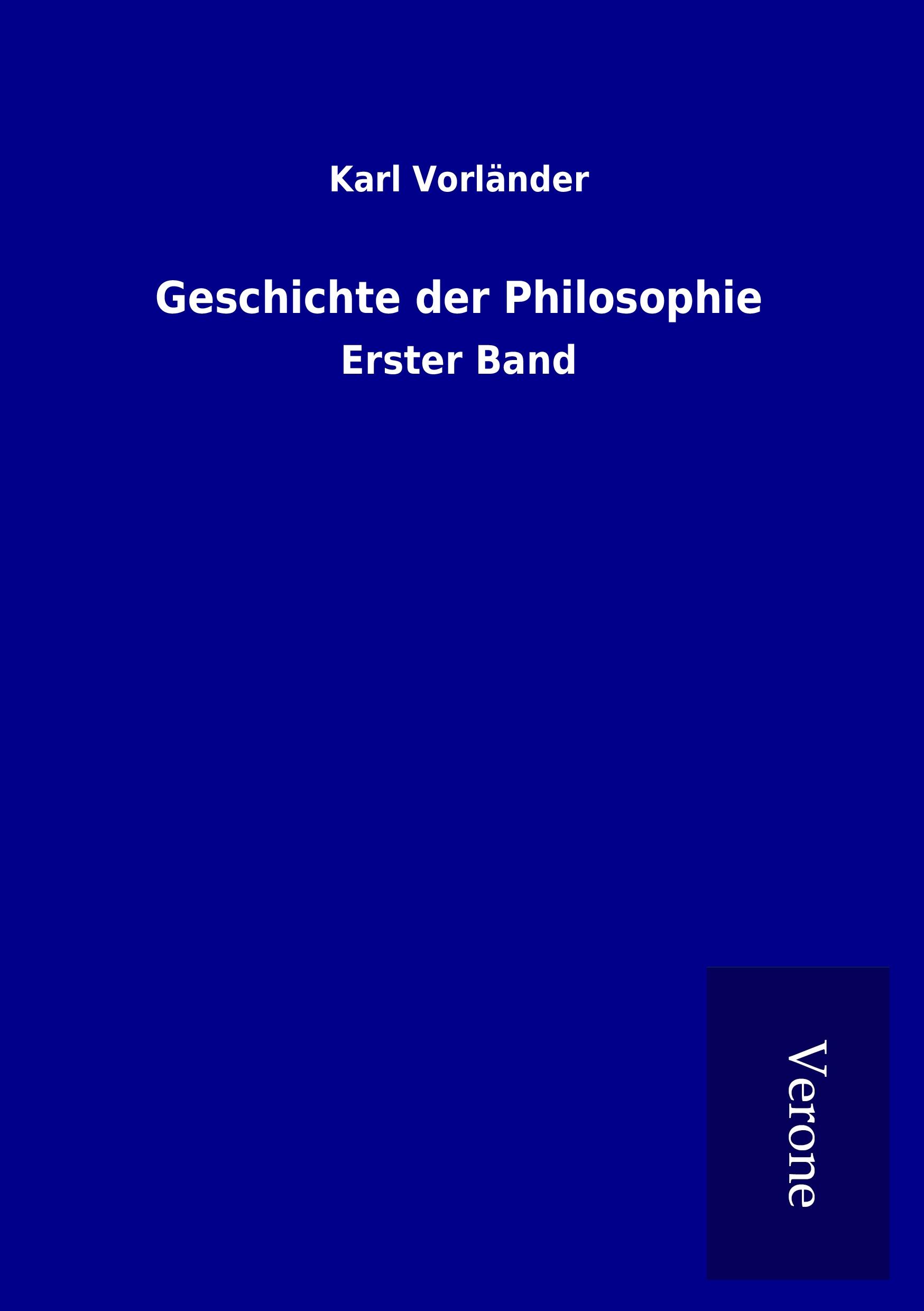 Vorderes Coverbild Geschichte der Philosophie