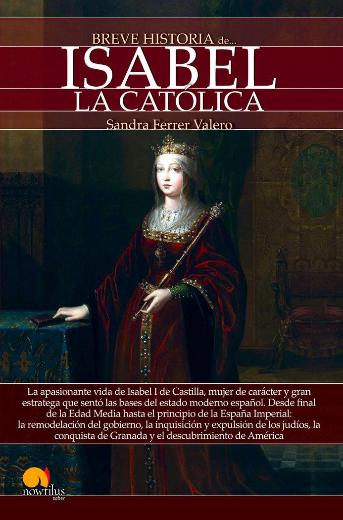 Vorderes Coverbild Breve historia de Isabel la Católica