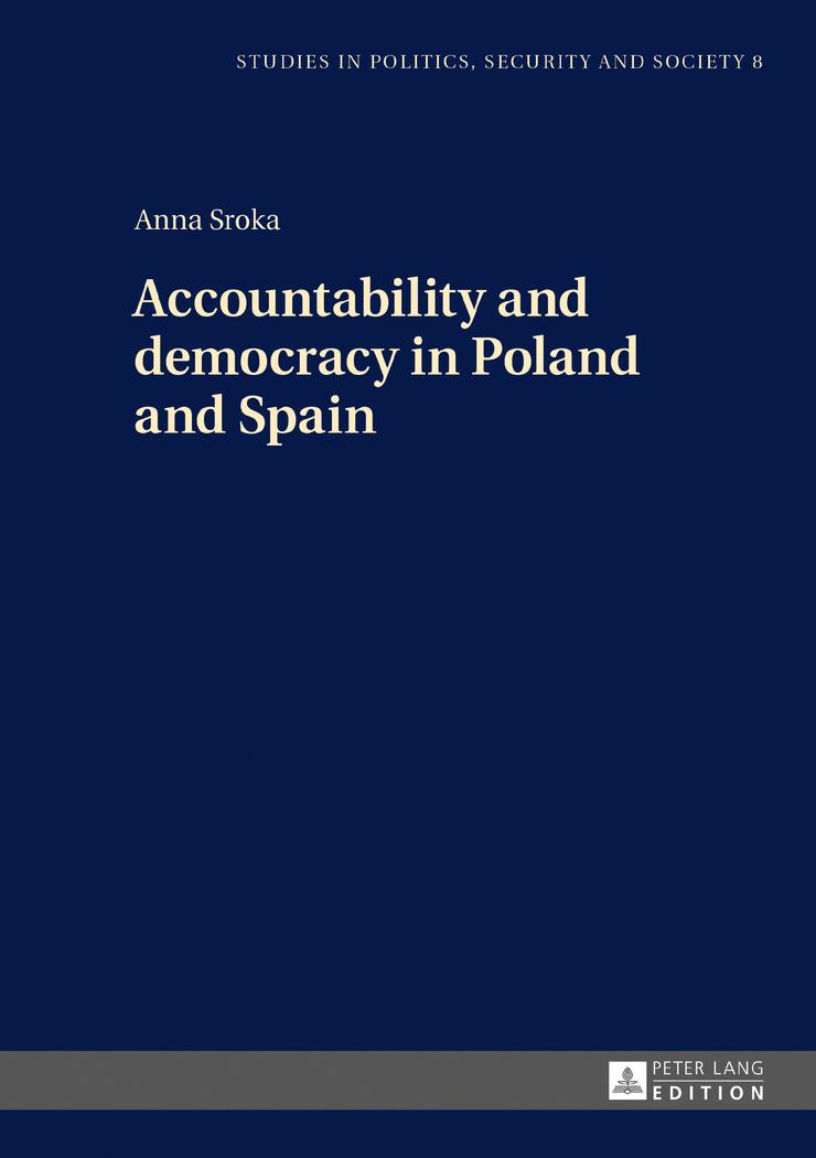 Vorderes Coverbild Accountability and democracy in Poland and Spain