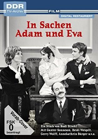 Vorderes Coverbild In Sachen Adam und Eva
