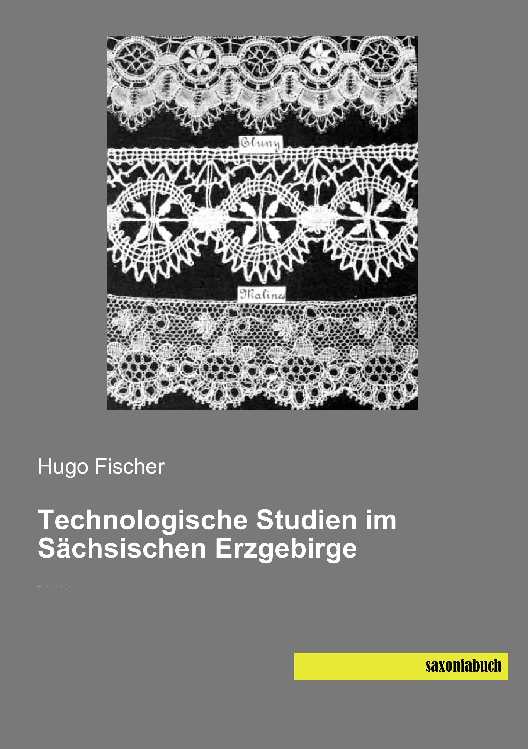 Vorderes Coverbild Technologische Studien im Sächsischen Erzgebirge