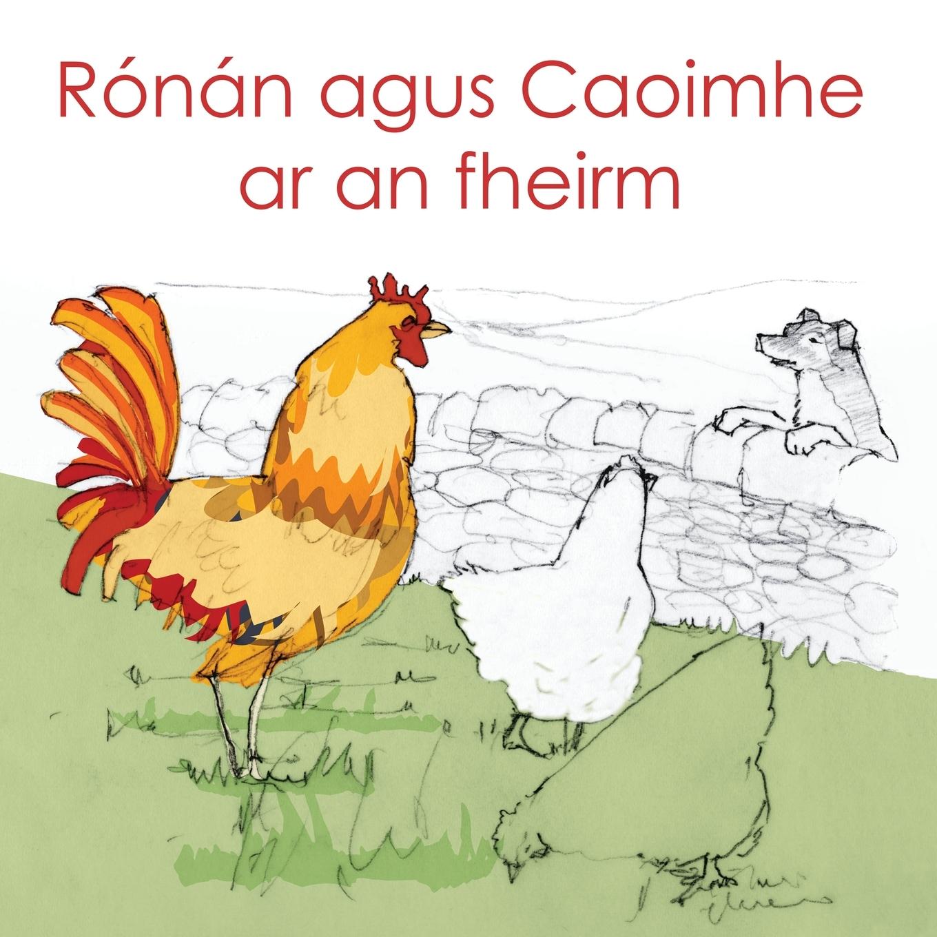 Vorderes Coverbild Ronan agus Caoimhe ar an fheirm