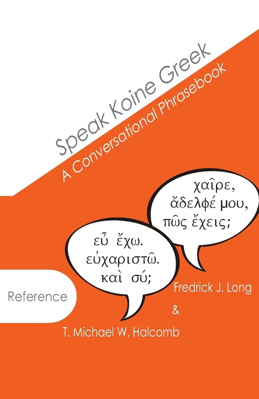 Vorderes Coverbild Speak Koine Greek