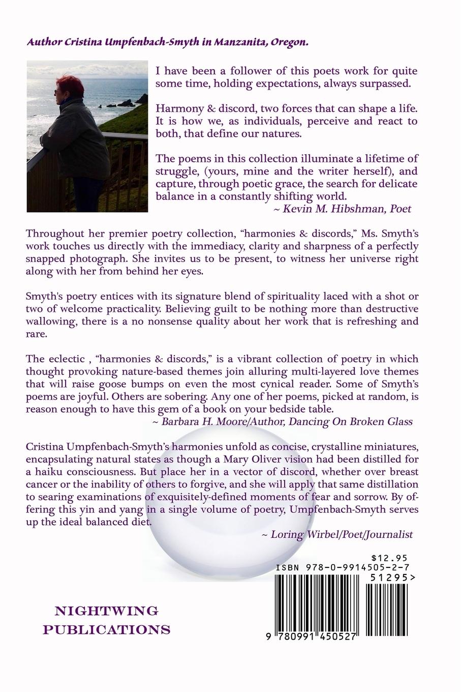 Rückseitencover harmonies & discords