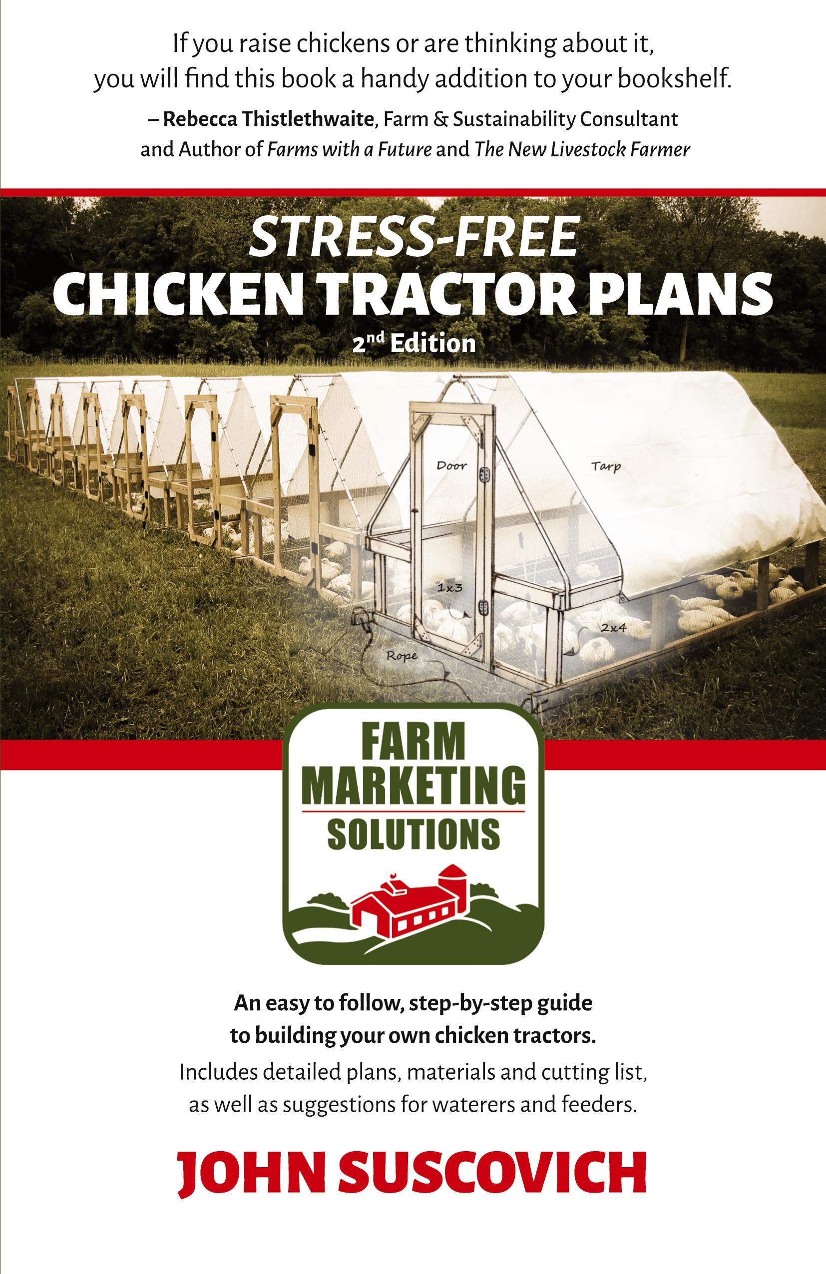 Vorderes Coverbild Stress-Free Chicken Tractor Plans