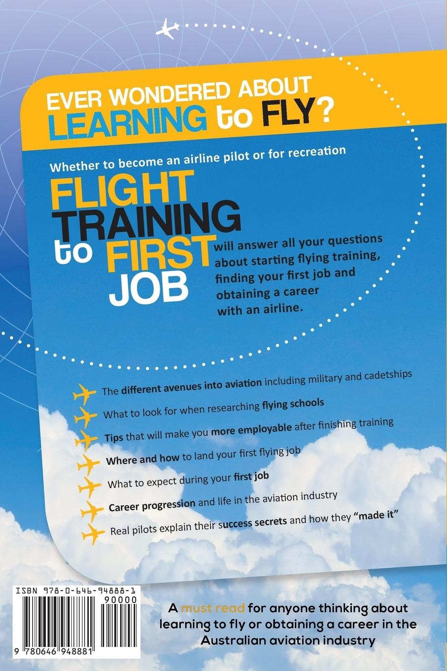 Rückseitencover Flight Training To First Job