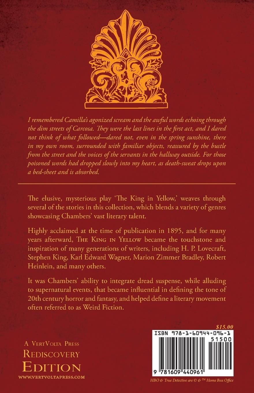 Rückseitencover The  King in Yellow