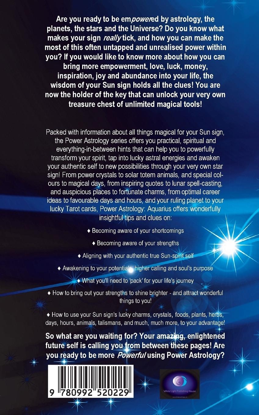 Rückseitencover Power Astrology - Aquarius