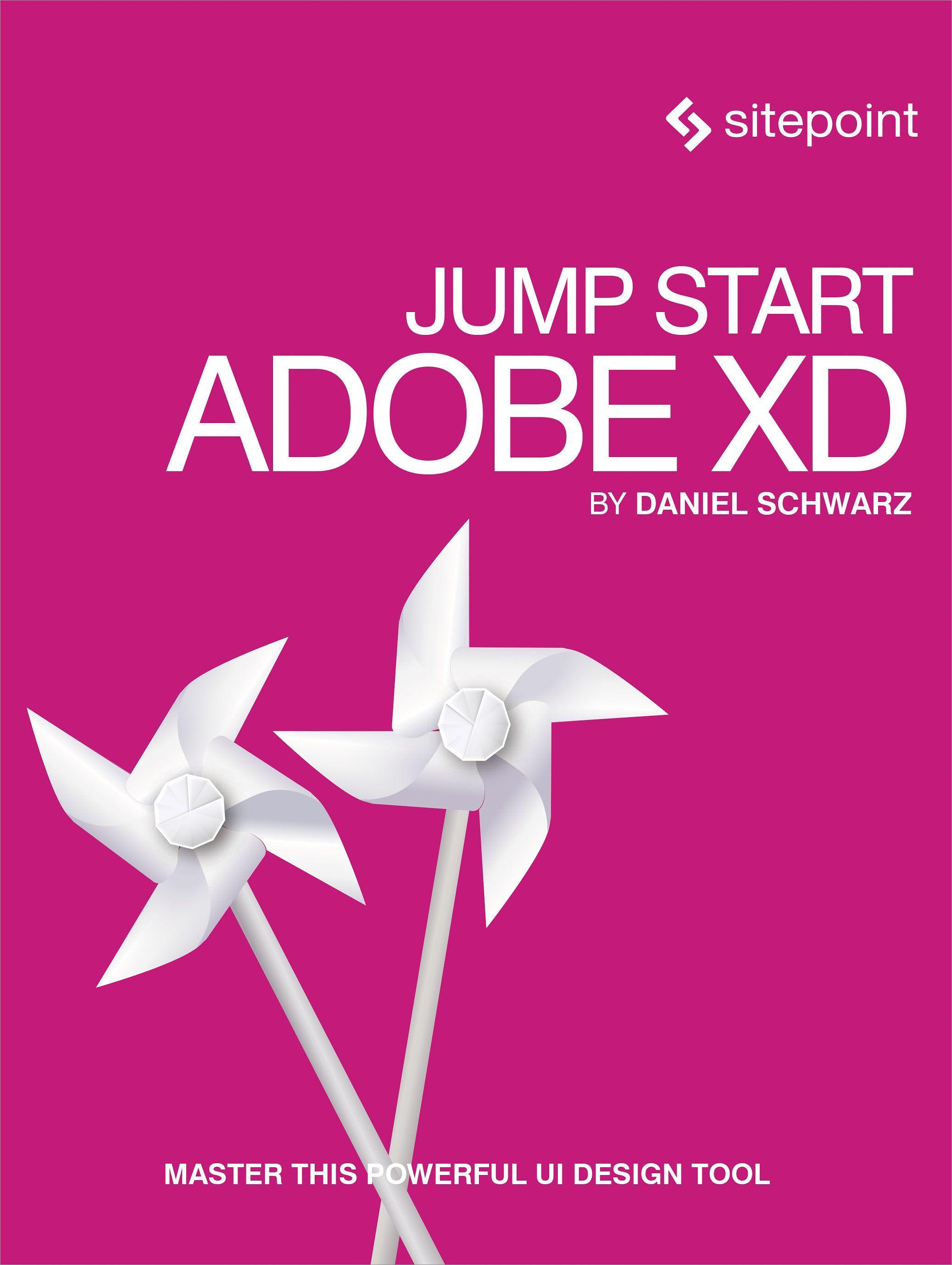 Vorderes Coverbild Jump Start Adobe XD