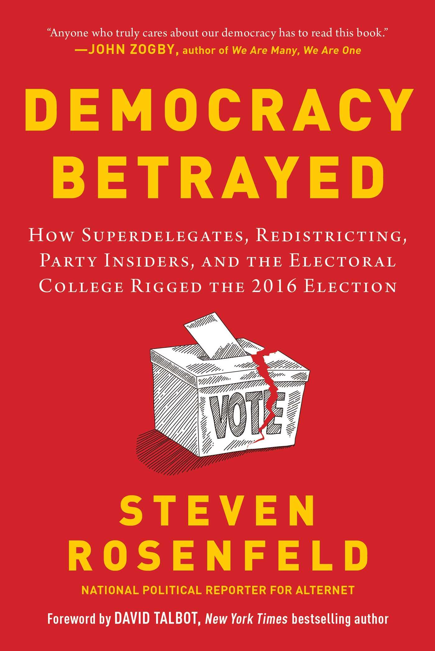 Vorderes Coverbild Democracy Betrayed