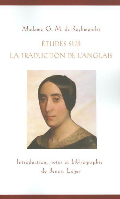 Vorderes Coverbild Études Sur La Traduction de l'Anglais