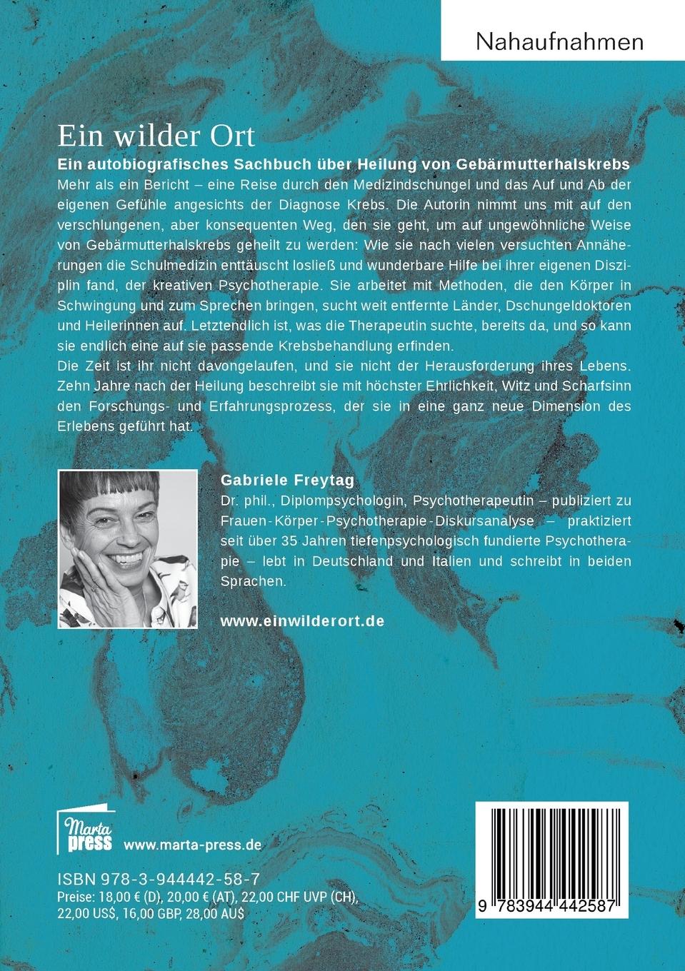 Rückseitencover Ein wilder Ort