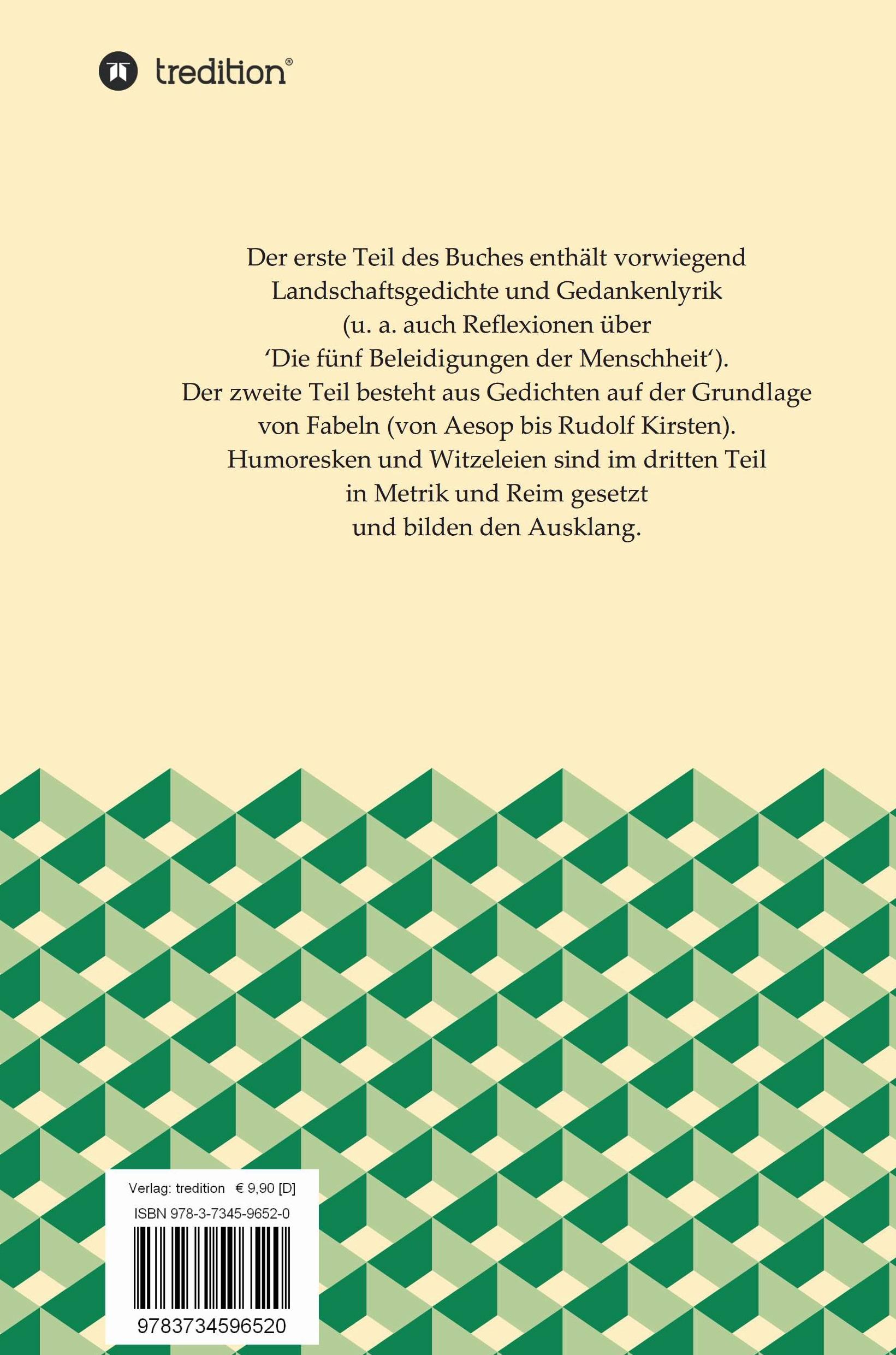 Rückseitencover Für Weltenbummler und Lebenskünstler