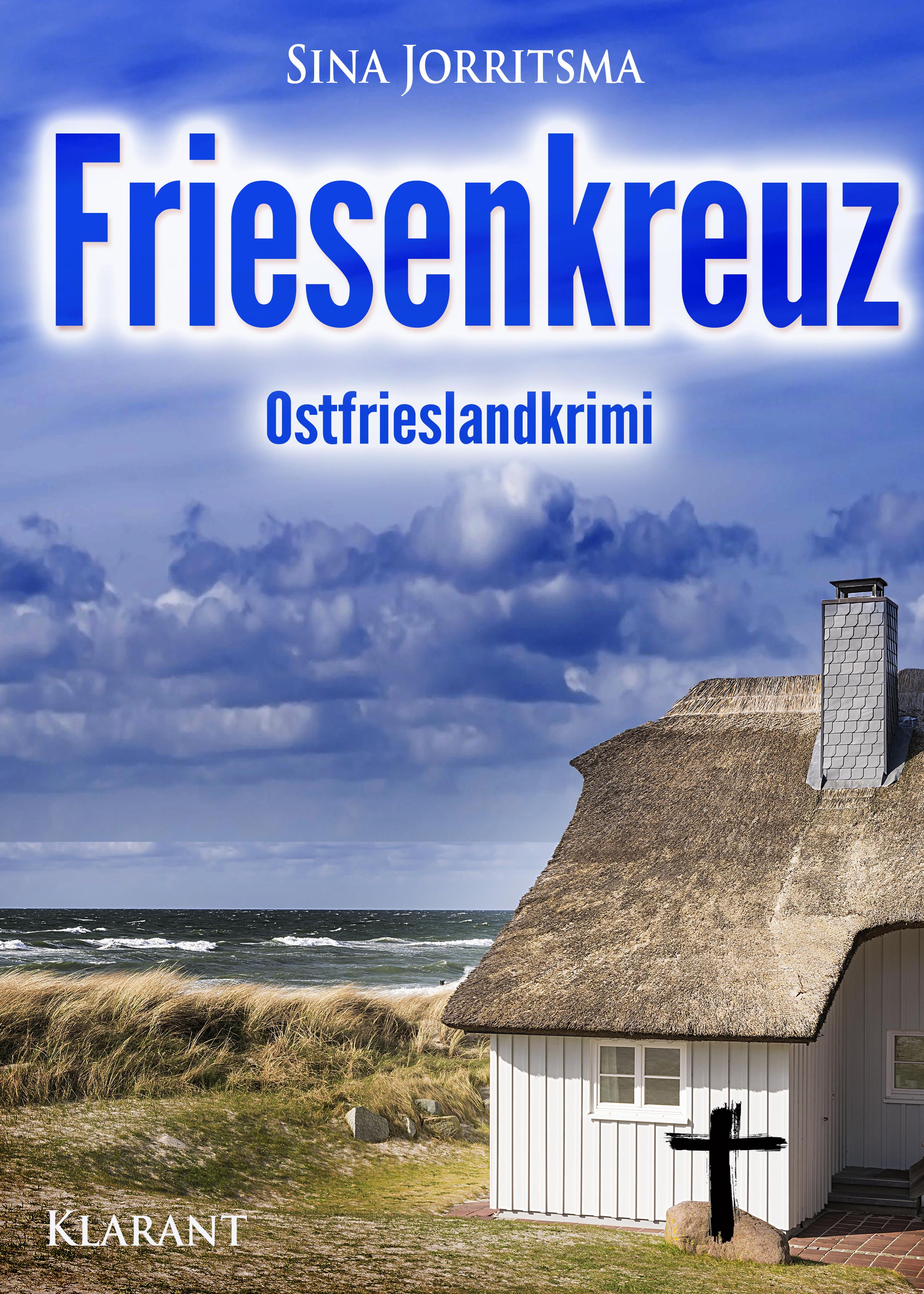 Vorderes Coverbild Friesenkreuz. Ostfrieslandkrimi