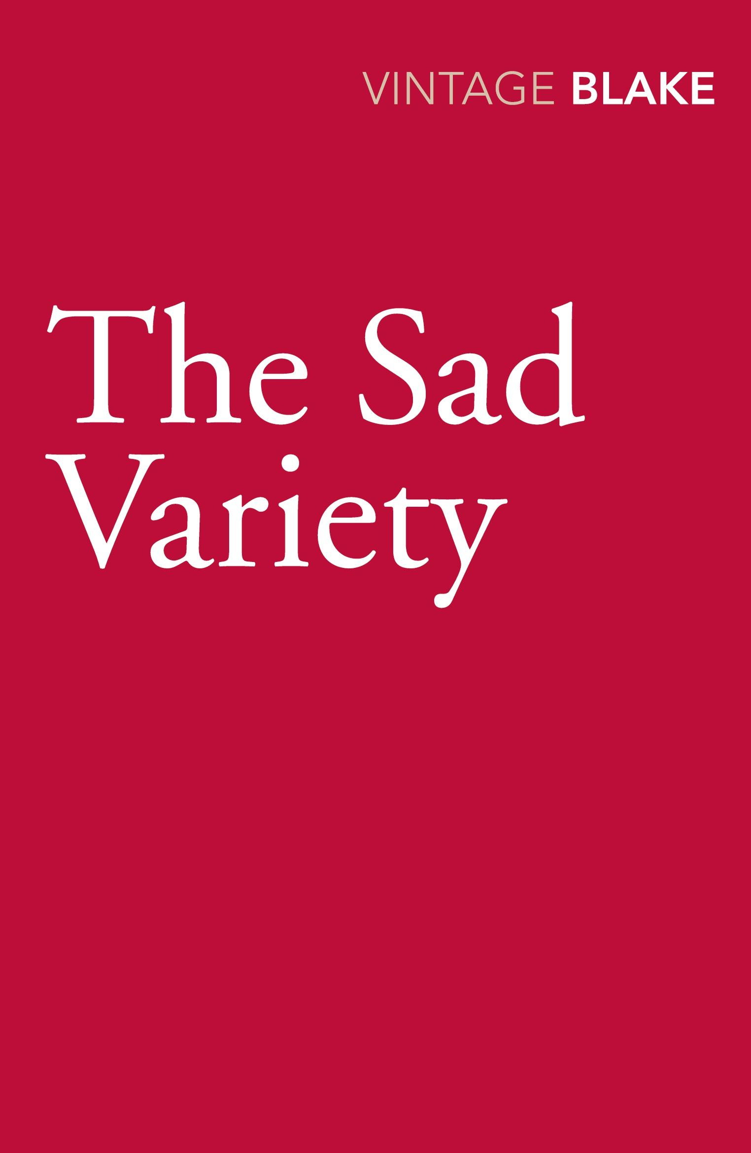 Vorderes Coverbild The Sad Variety