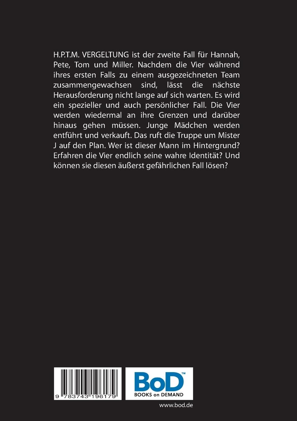 Rückseitencover H.P.T.M. Vergeltung