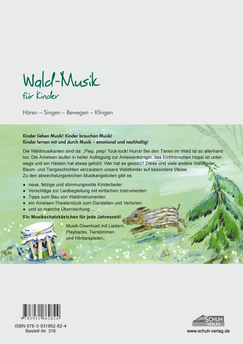 Rückseitencover Wald-Musik für Kinder