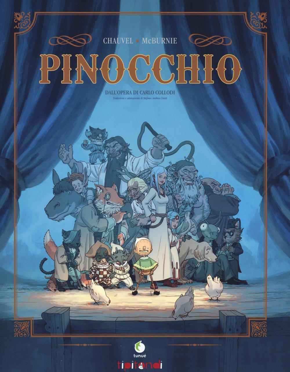 Vorderes Coverbild Pinocchio. Dall'opera di Carlo Collodi