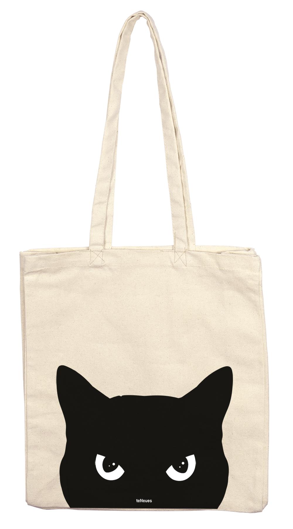 Vorderes Coverbild Stofftasche Katze
