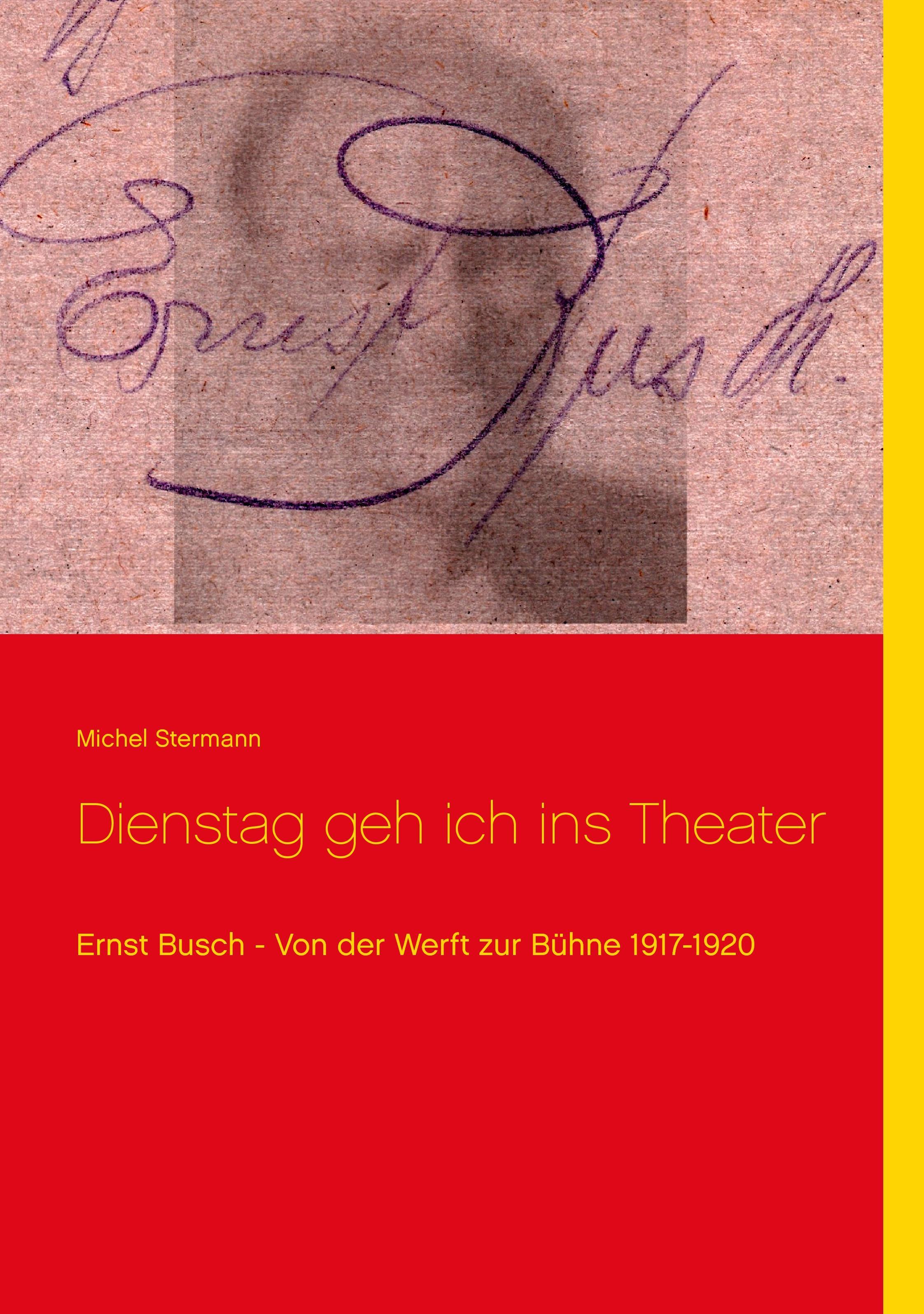 Vorderes Coverbild Dienstag geh ich ins Theater