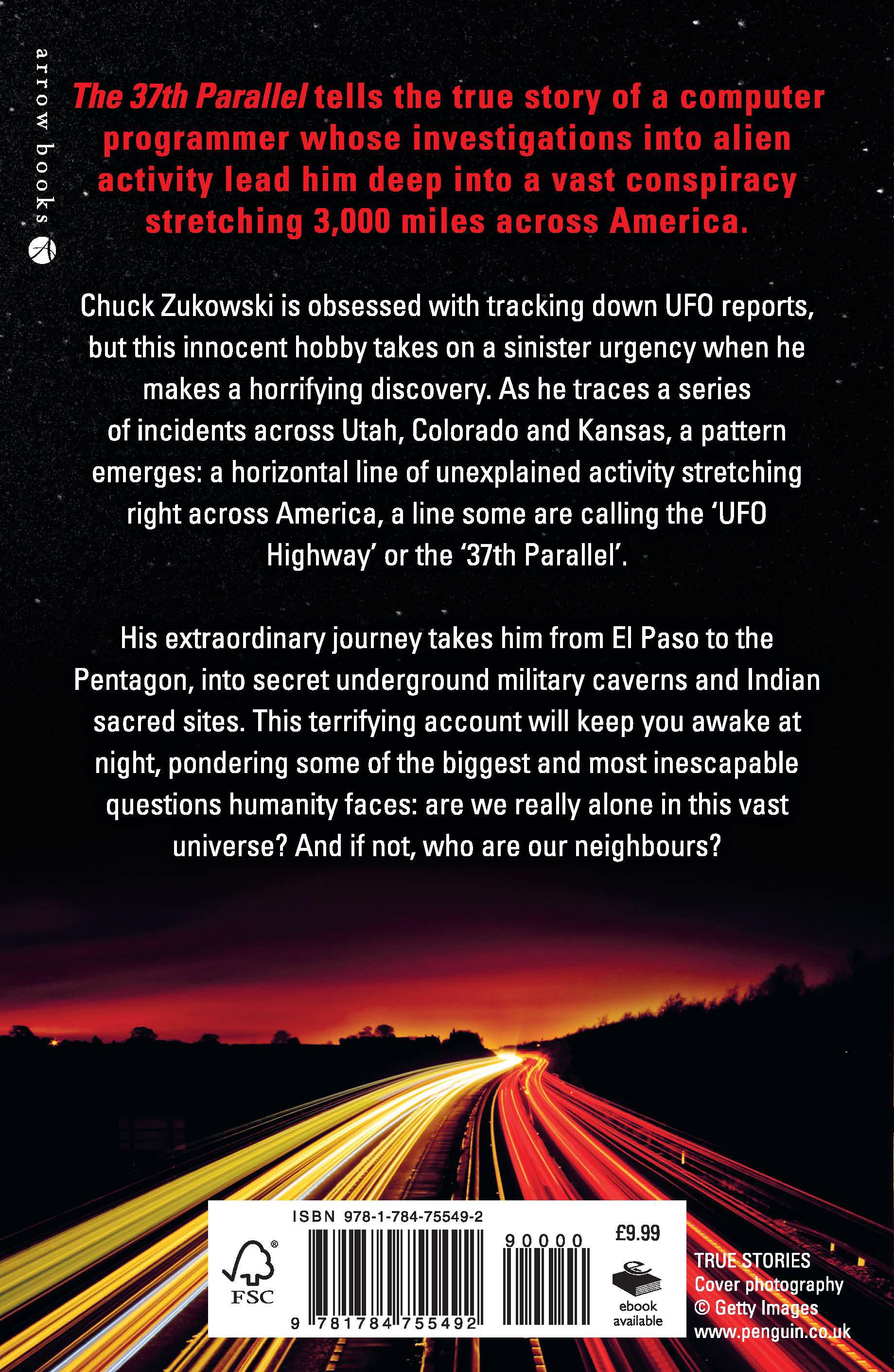 Rückseitencover The 37th Parallel