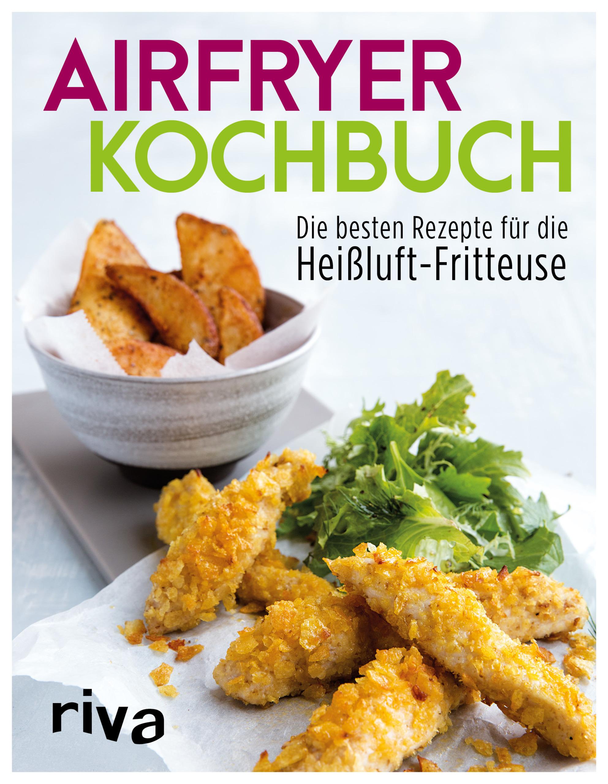 Vorderes Coverbild Airfryer-Kochbuch