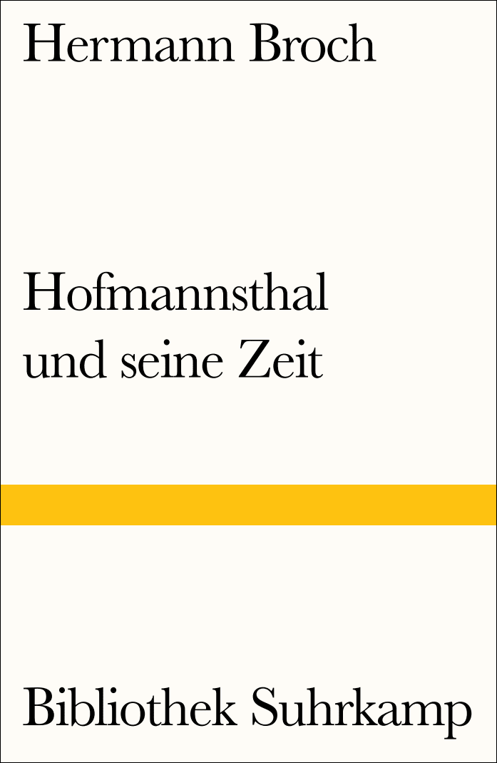 Vorderes Coverbild Hofmannsthal und seine Zeit