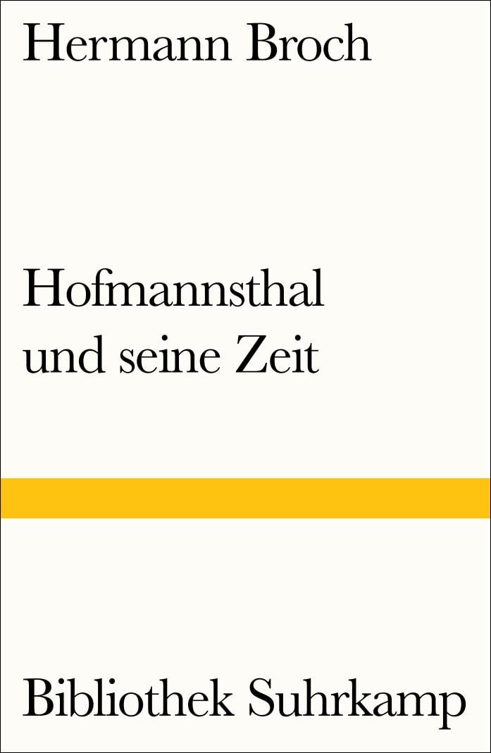 Vorderes Coverbild Hofmannsthal und seine Zeit