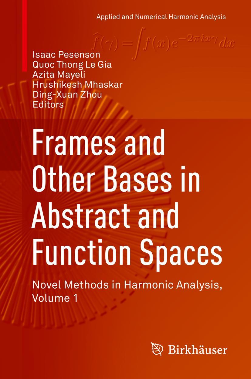 Vorderes Coverbild Frames and Other Bases in Abstract and Function Spaces