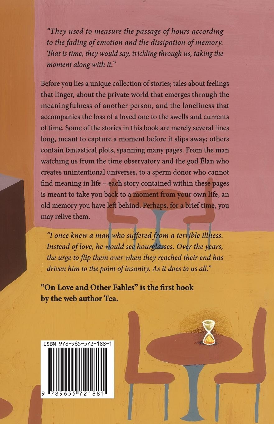 Rückseitencover On Love and Other Fables