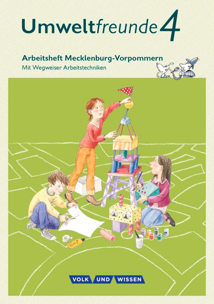 Vorderes Coverbild Umweltfreunde 4. Schuljahr - Mecklenburg-Vorpommern - Arbeitsheft