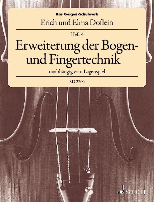 Vorderes Coverbild Das Geigen-Schulwerk
