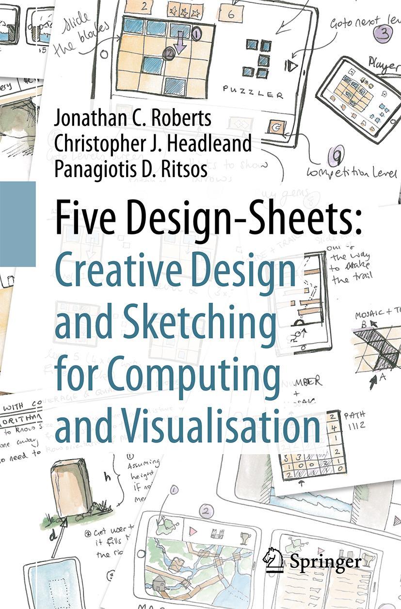 Vorderes Coverbild Five Design-Sheets: Creative Design and Sketching for Computing and Visualisation