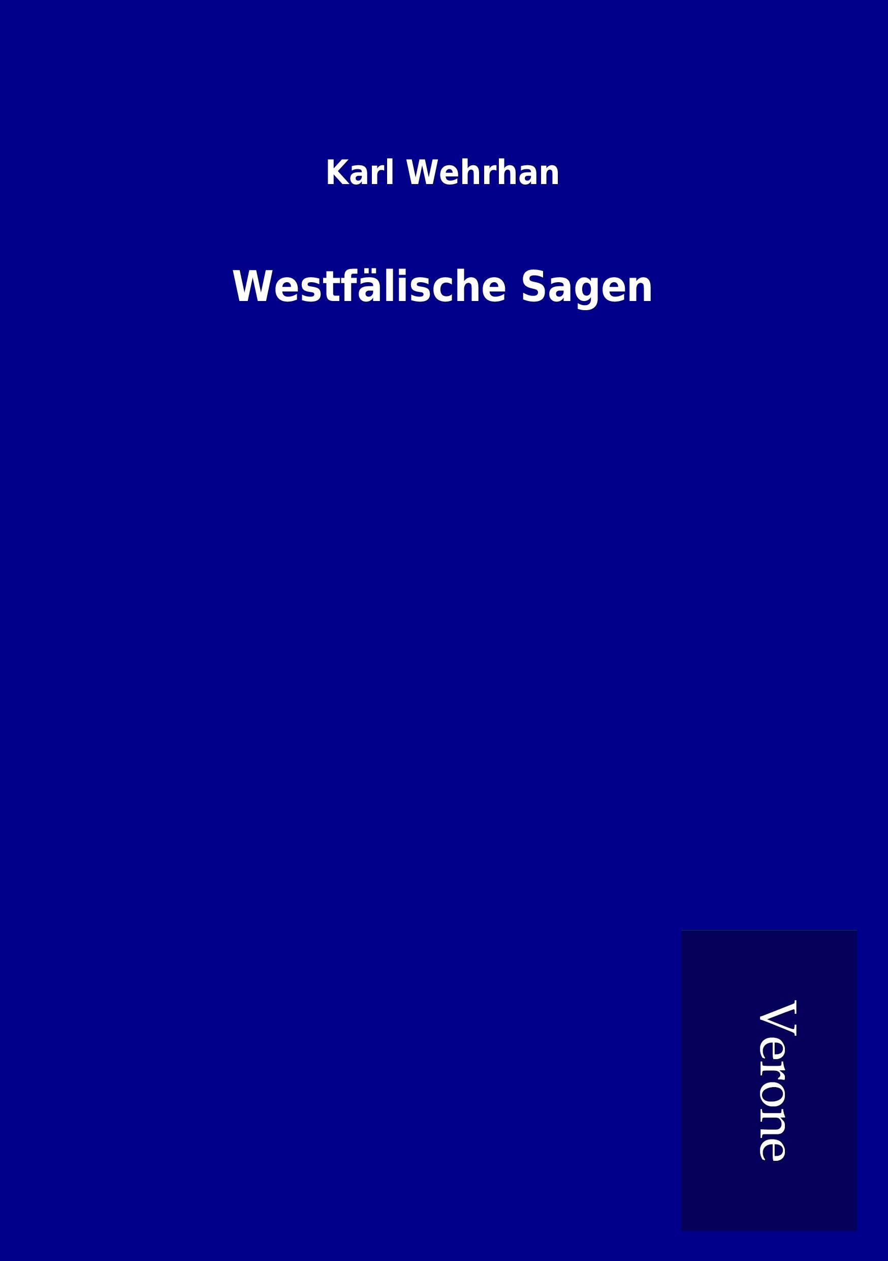 Vorderes Coverbild Westfälische Sagen