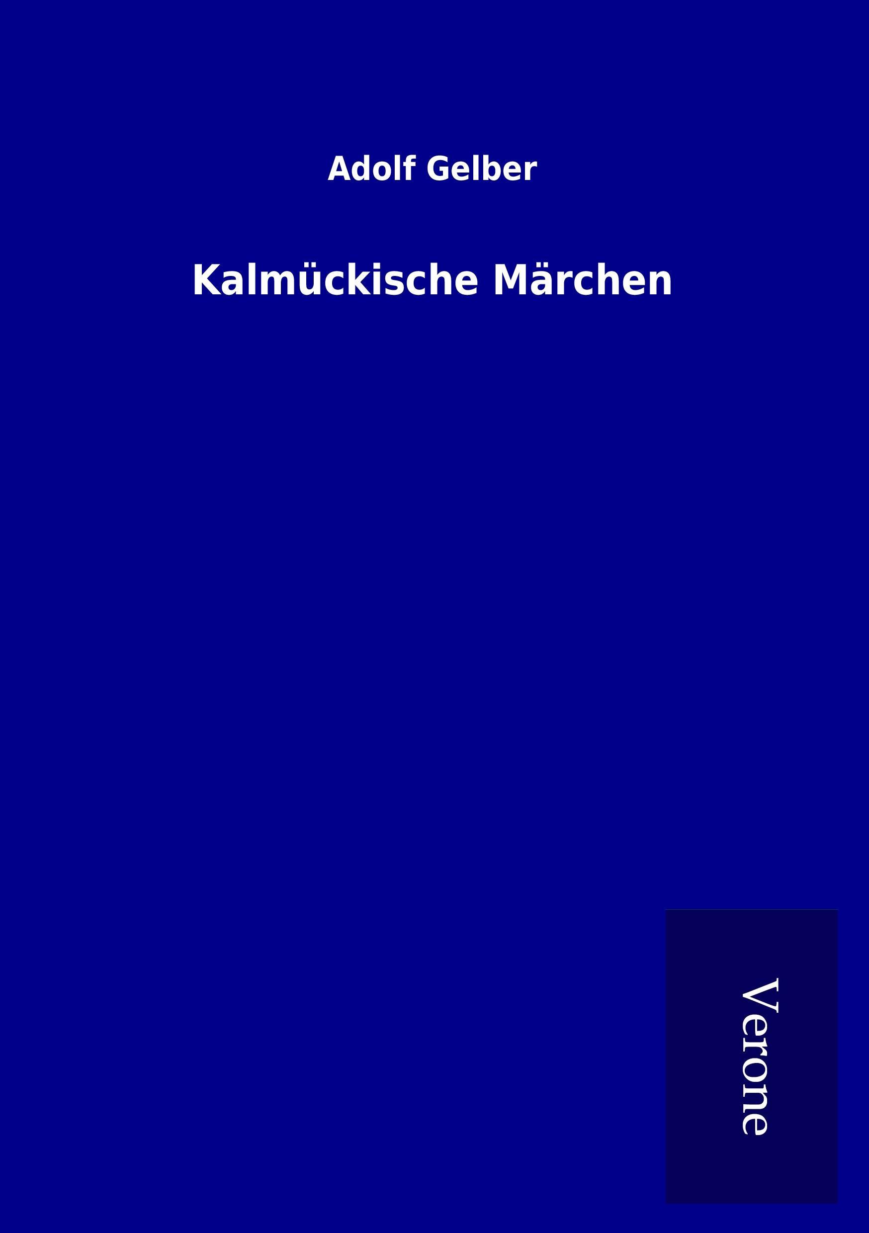 Vorderes Coverbild Kalmückische Märchen