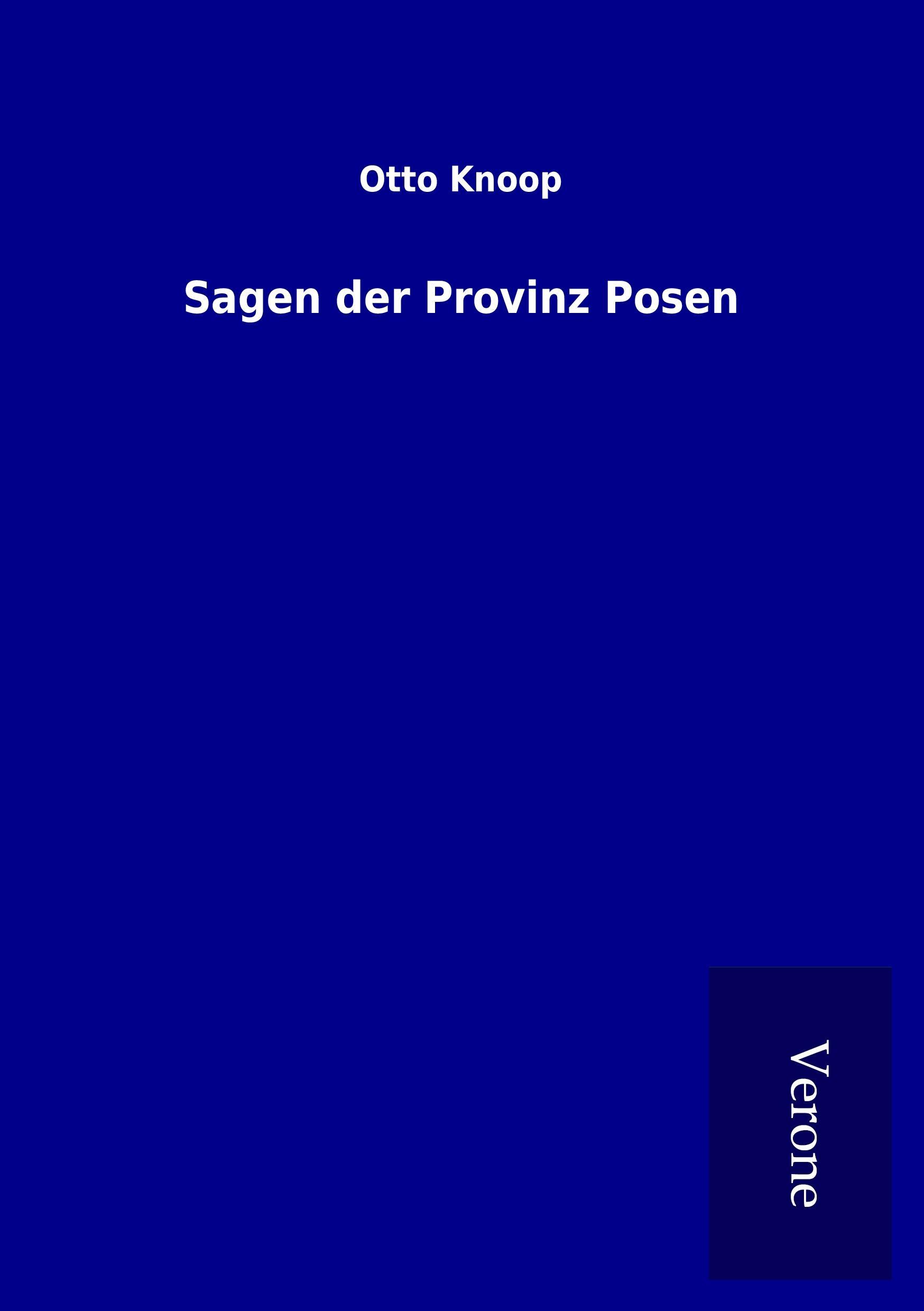 Vorderes Coverbild Sagen der Provinz Posen