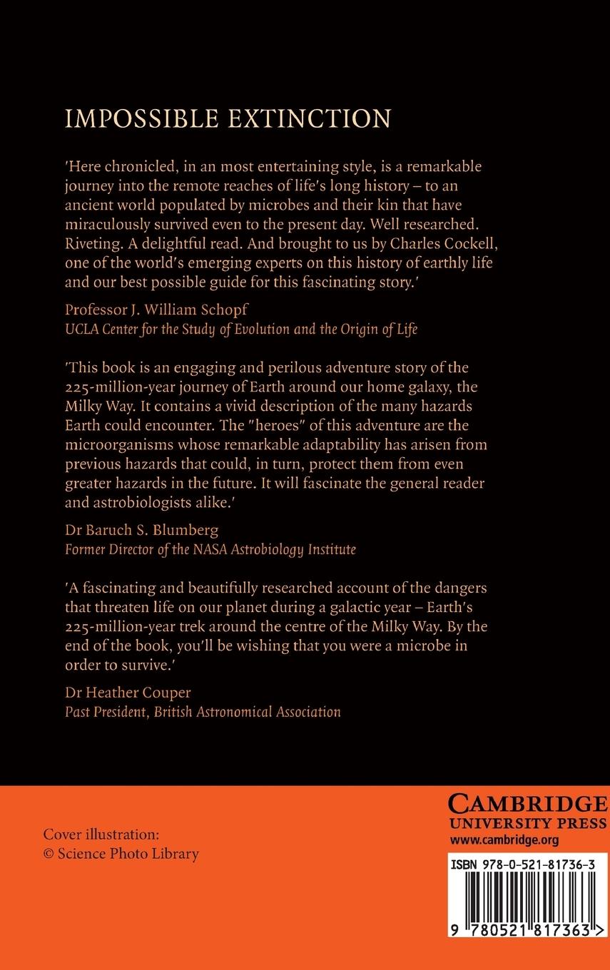 Rückseitencover Impossible Extinction