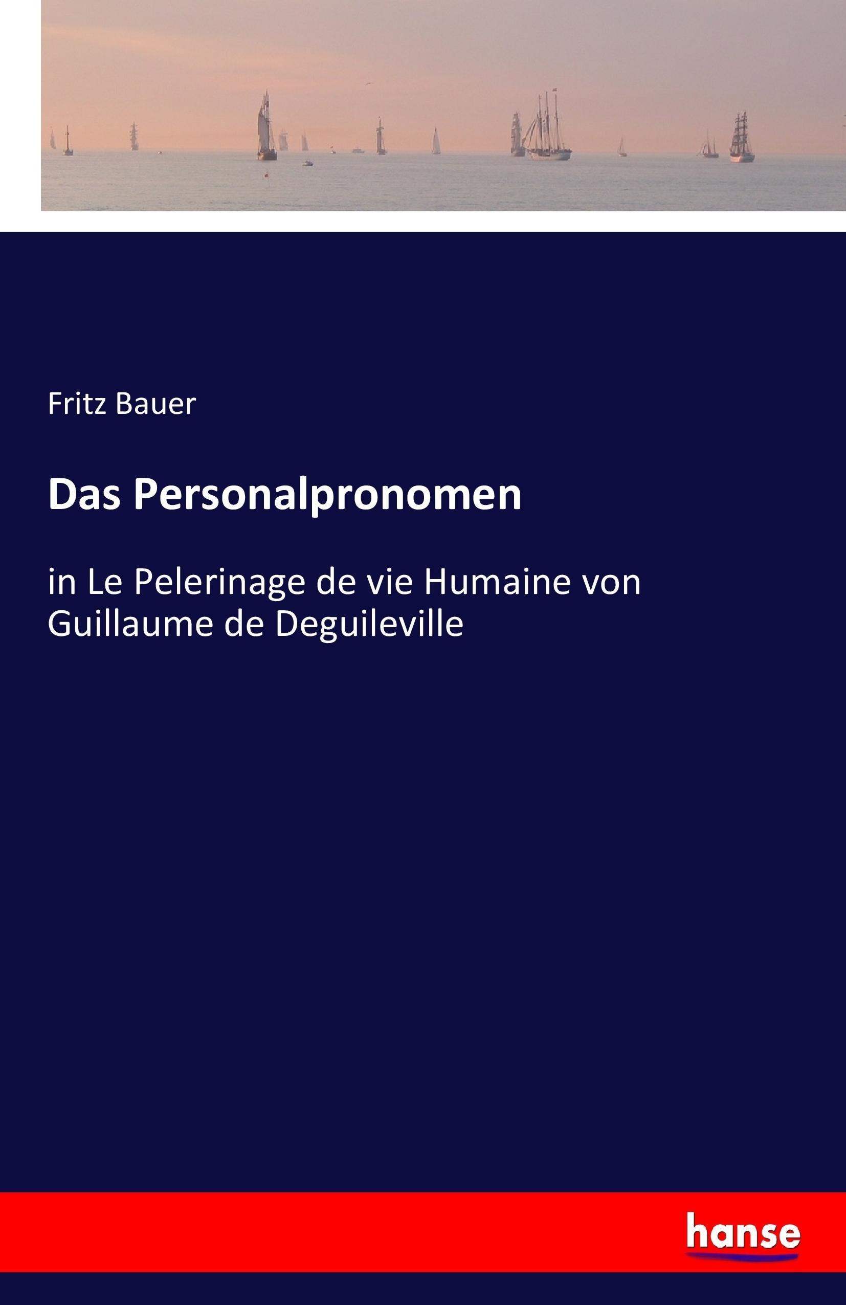 Vorderes Coverbild Das Personalpronomen