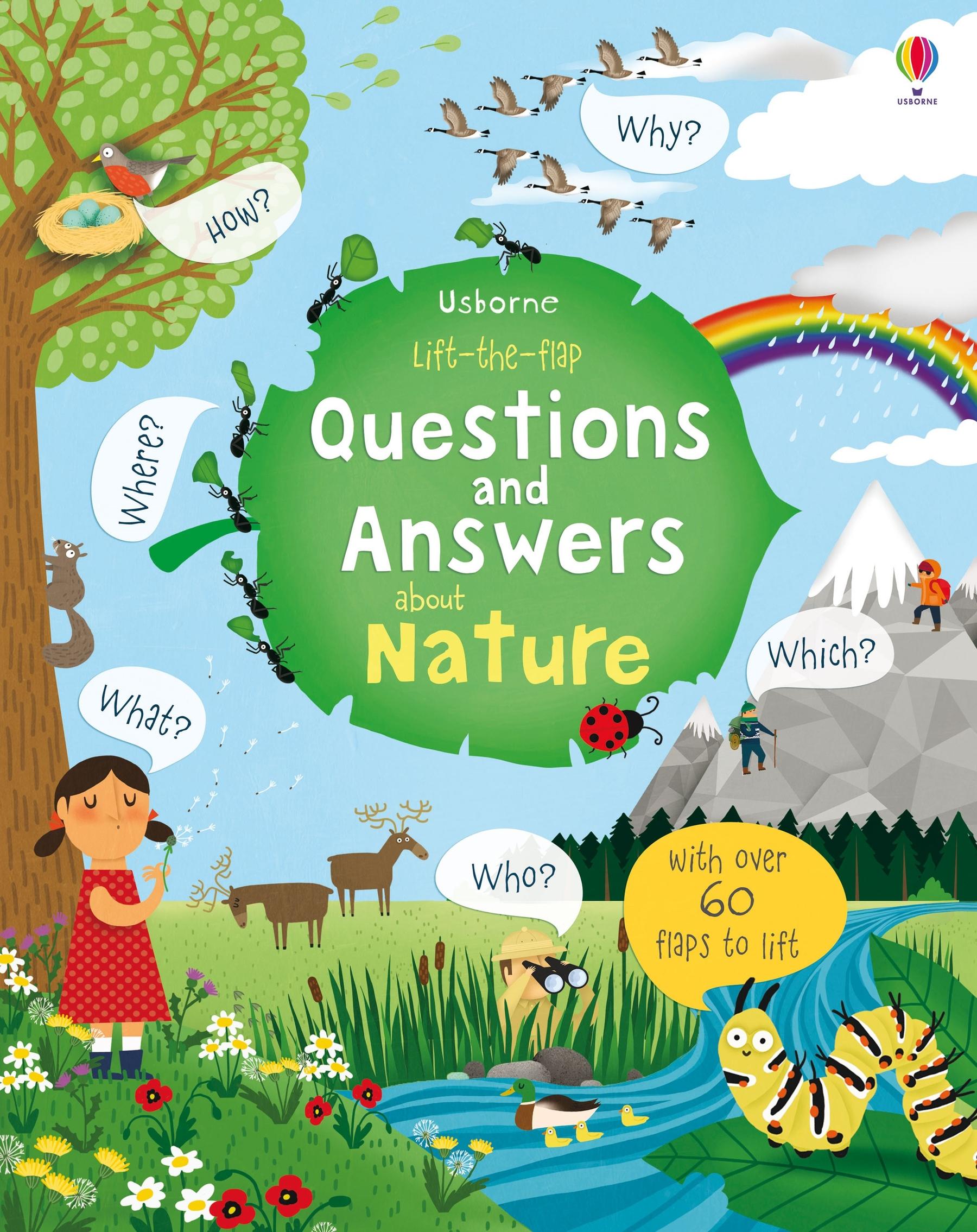 Vorderes Coverbild Lift the Flap Questions and Answers about Nature