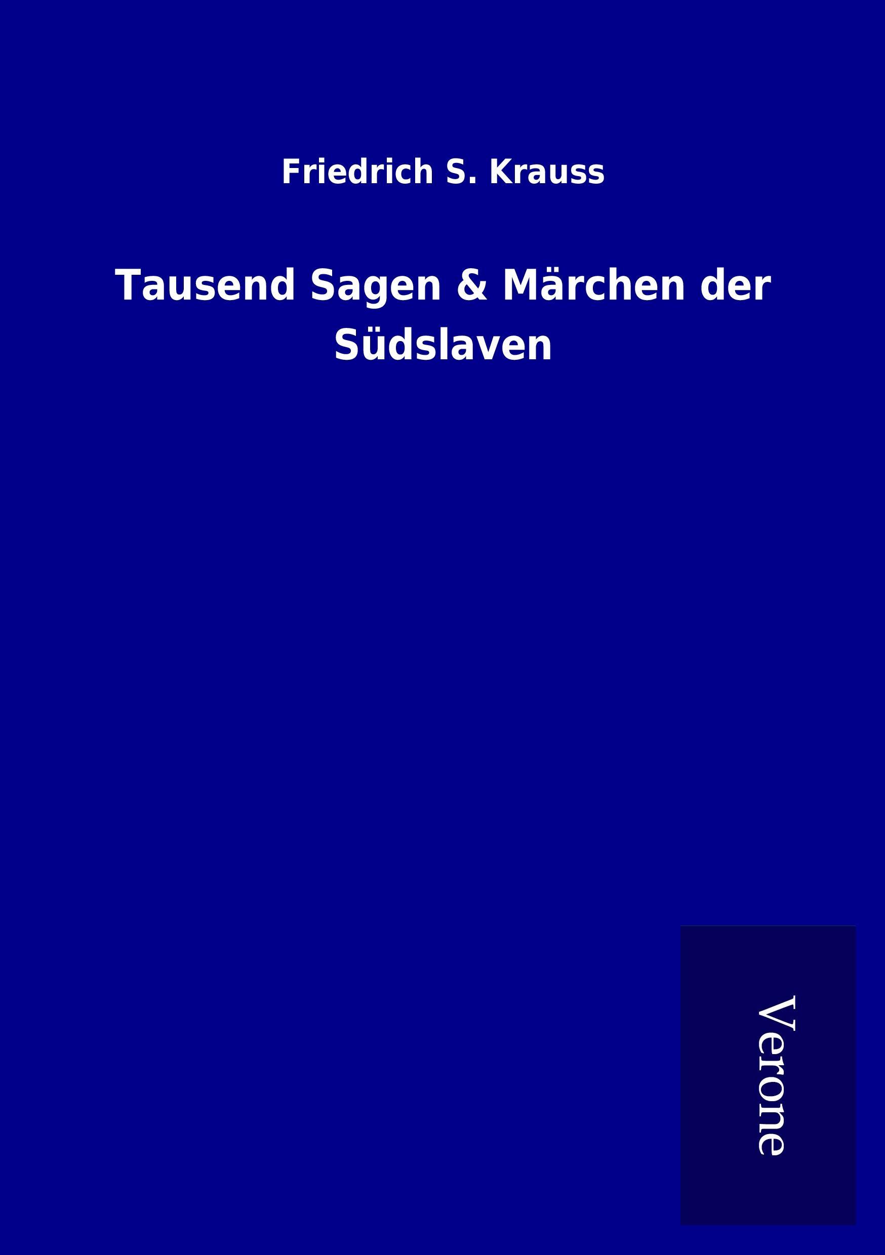 Vorderes Coverbild Tausend Sagen & Märchen der Südslaven