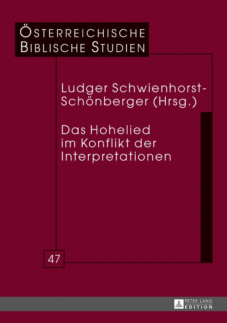 Vorderes Coverbild Das Hohelied im Konflikt der Interpretationen
