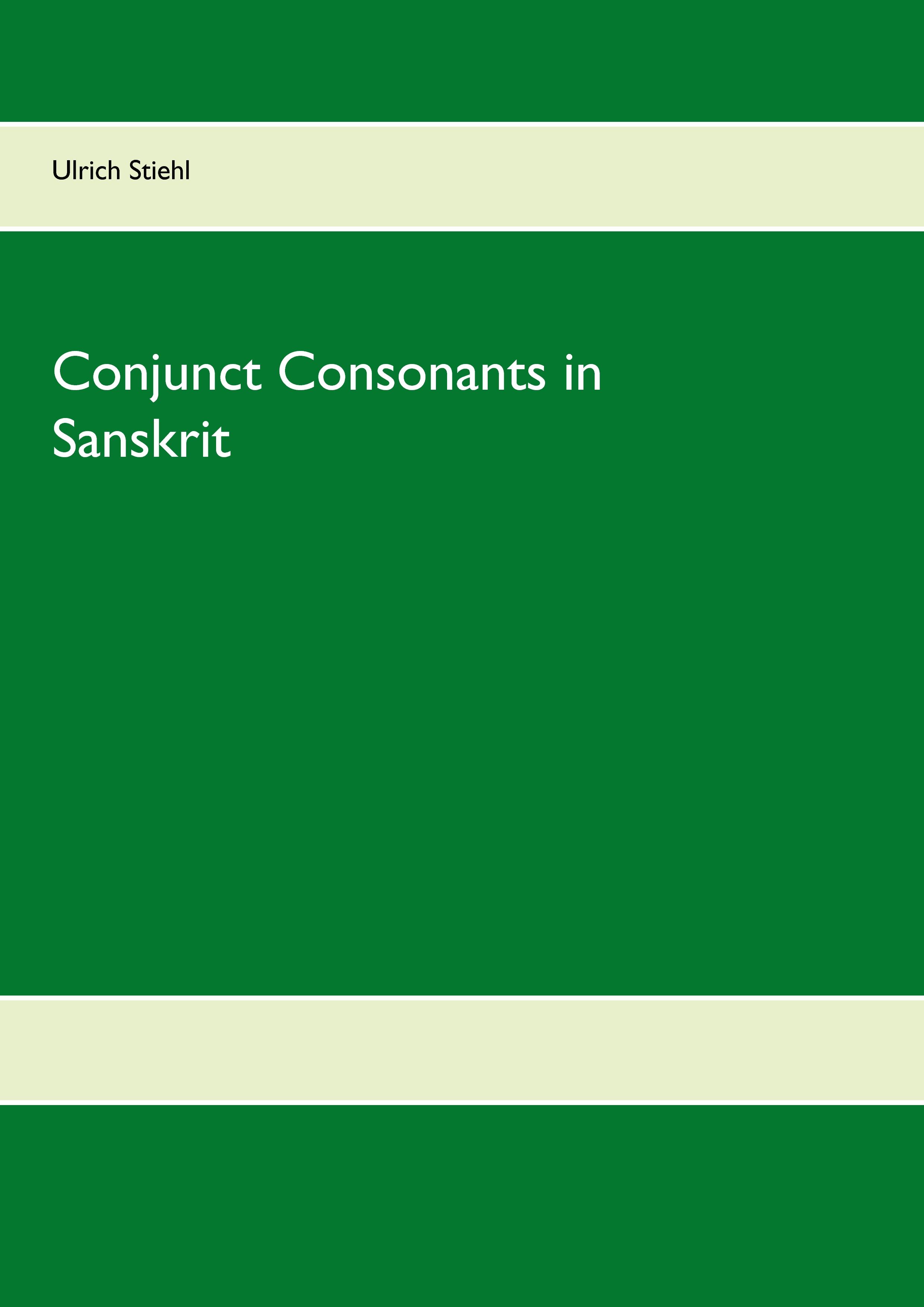 Vorderes Coverbild Conjunct Consonants in Sanskrit