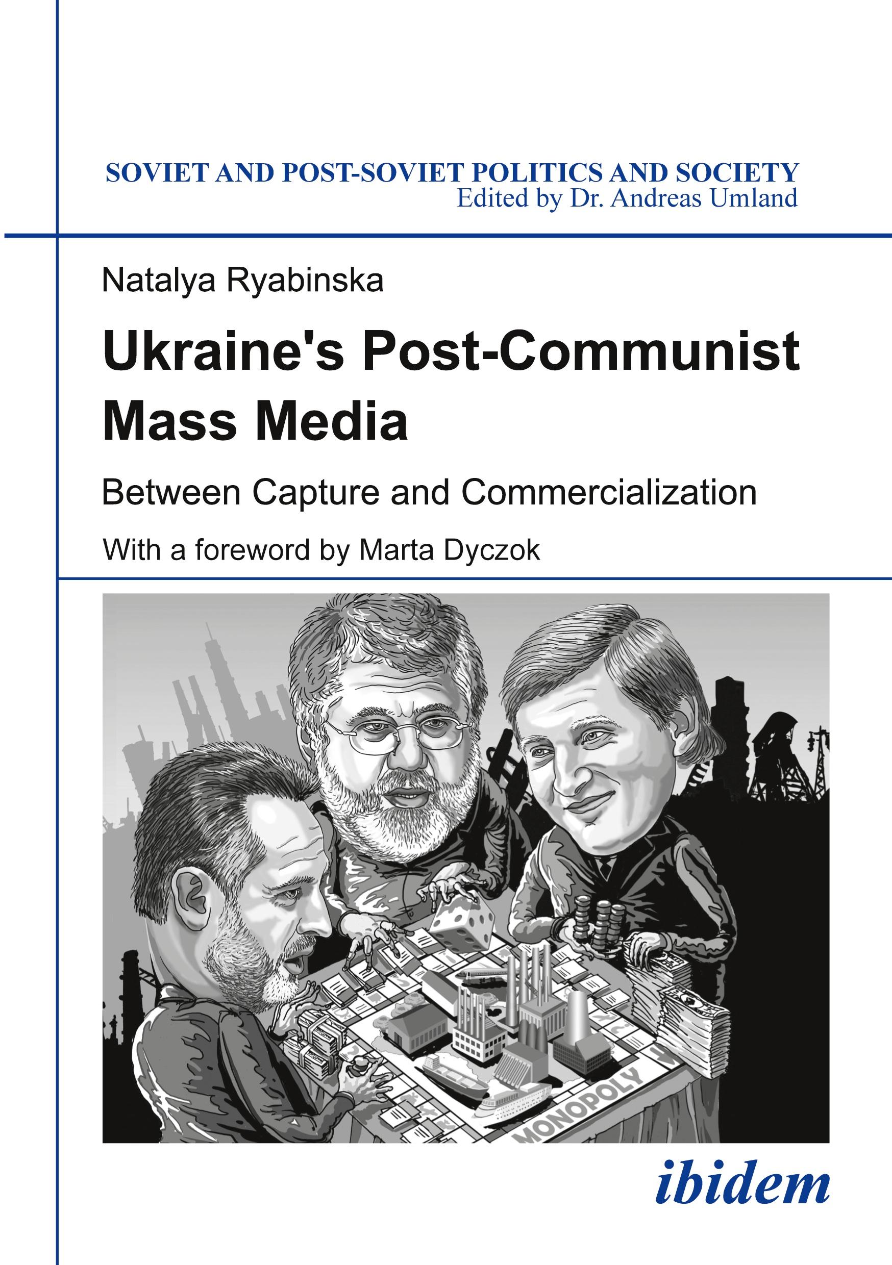 Vorderes Coverbild Ukraine's Post-Communist Mass Media